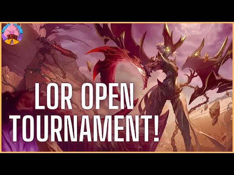My Top 64 Run of the LoR Open Tournament!