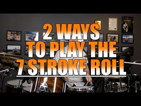 Drum Lessons - Clean Up Your Rolls - 7 Stroke