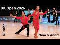 Nino Langella Andra Vaidilaite UK Open 2026 Professional Latin FINAL Rumba