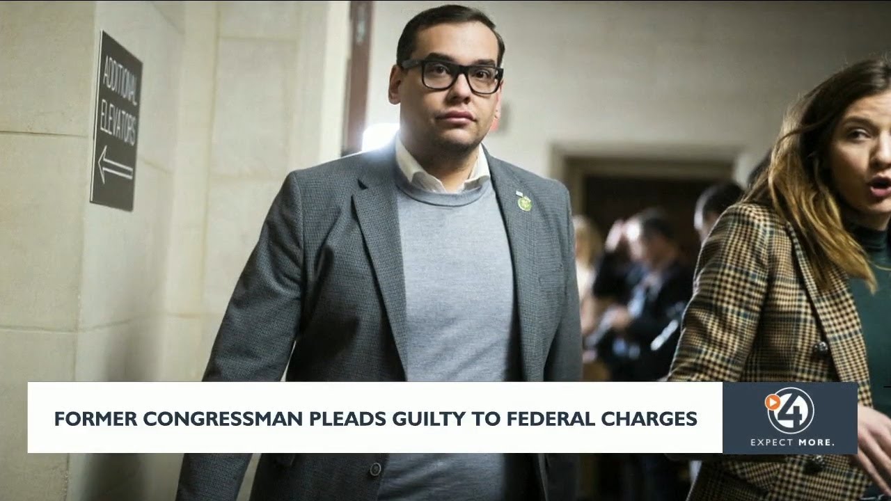 Former congressman George Santos pleads guilty