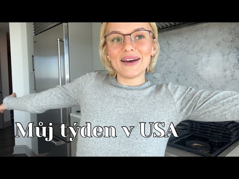VLOG - můj běžný týden v Americe, recepty, Martina narozky :)