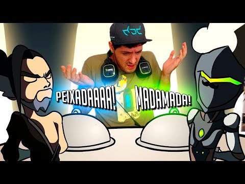 Reagindo ao Curta GENJI VS HANZO COOKING DUEL (Legendado PTBR) | Overwatch Brasil