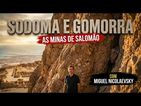 Geologia na Região de Sodoma e Gomorra na Jordânia, com Miguel Nicolaevsky 360 graus