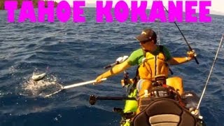 preview picture of video 'Lake Tahoe Kayak Kokanee Fishing GoPro Hero'