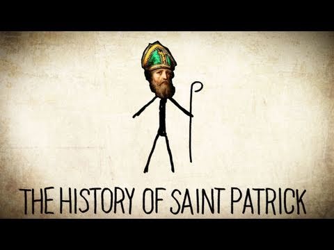Where did St Patrick go when he fled?