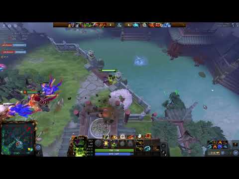 Dota 2 Pugna Hard Support Guide 7.26c - infinite heal bot