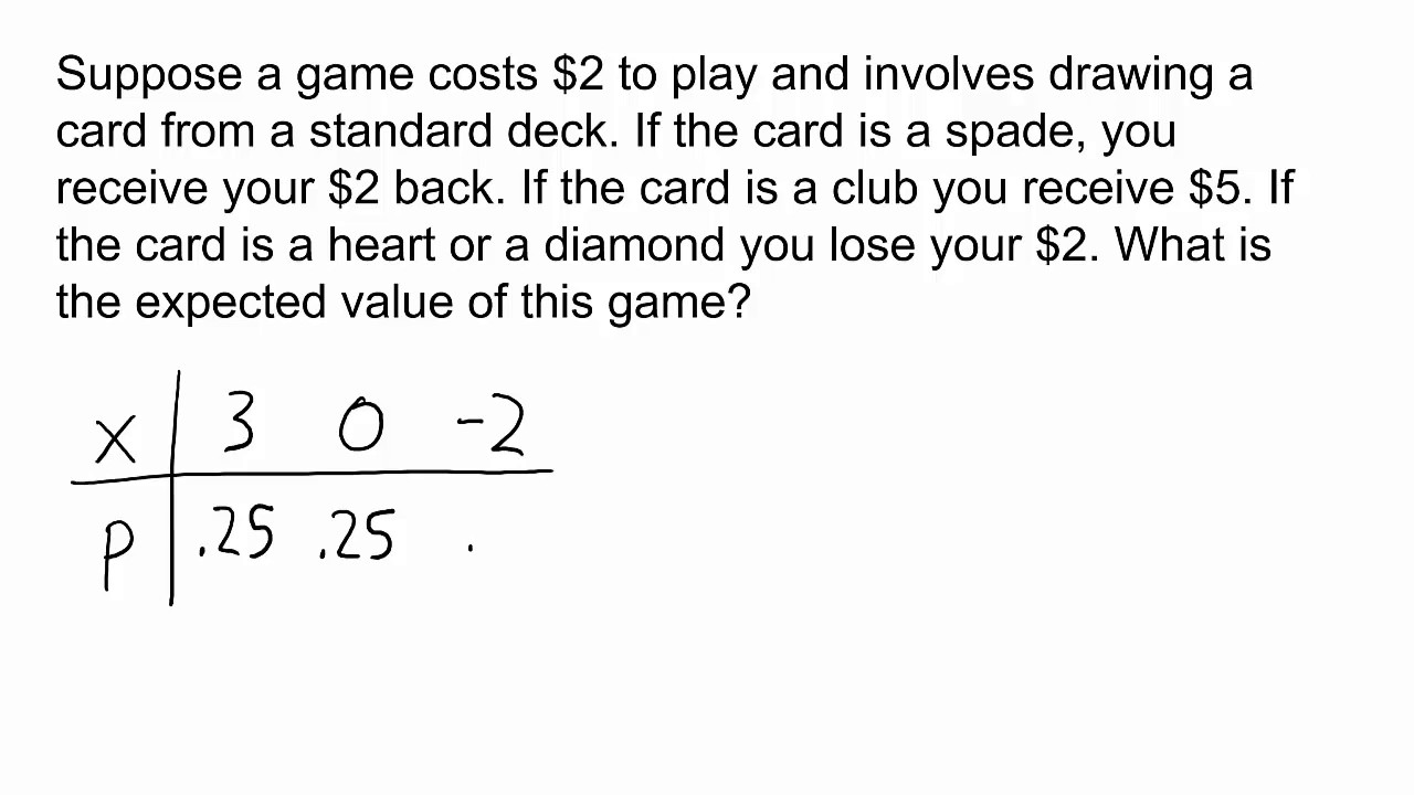 Expected Value 1