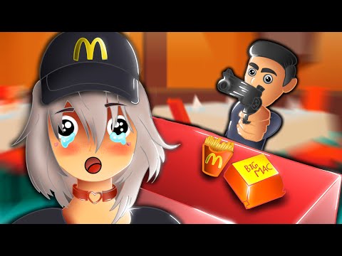 I Worked In A Virtual Mcdonald's... And It  Ended Badly!! (VRChat)