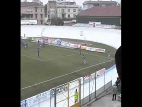 Portogruaro-Frosinone. 1:0 Goal di DeSena al 27° 1T.