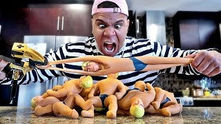 IMPOSSIBLE TO RIP TOY EXPERIMENT!! (WORLD&#39;S STRONGEST TOY)