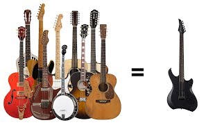 Video thumbnail for 11 of the 25 guitar models in SHURIKEN! by Shuriken Guitars