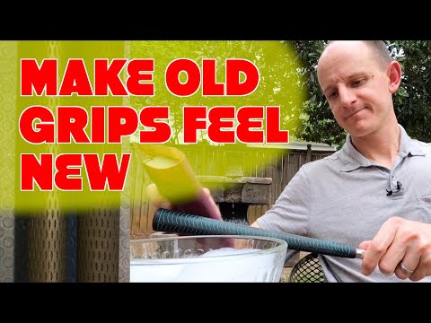 Make Old Golf Grips Feel New