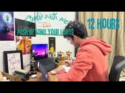 Day 225/270| 📚STUDY WITH ME Live | 10+ Hrs | Pomodoro 120/15 timer | Calm Rain sounds 🇮🇳