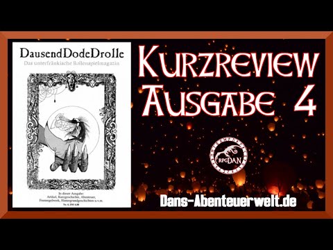 Midgard Fanzine Kurzreview: Ausgabe 4 DausenDodeDrolle-Magazin