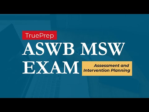 ASWB MSW Practice Test 1 TruePrep