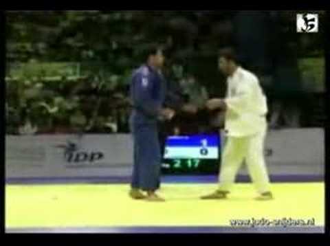 Judo EC Lissabon 2008 Zeevi (ISR) - Iliadis (GRE)