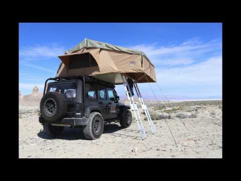 Tuff Stuff Elite Roof Top Tent Set up in under 5 minutes