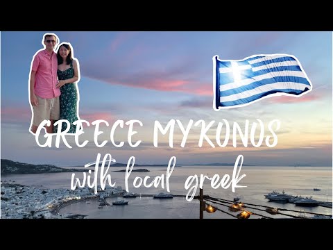[engsub]Things to do in Mykonos Greece| vlog 48 hours in Mykonos| Delos Ancient History | Sunset Bar