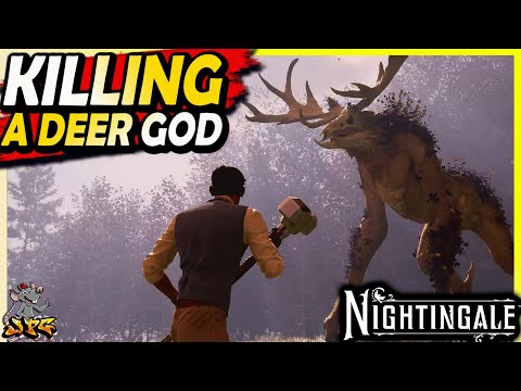 NIGHTINGALE TOUGHEST REALMS! Fighting A Deer God using OP ICE Ammo!