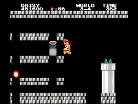 Super Mario Bros.: The Lost Levels Daisy Edition - World 3-4