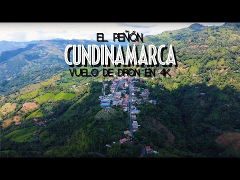 Descubriendo El Peñón, Cundinamarca (Vuelo de Dron en 4K)