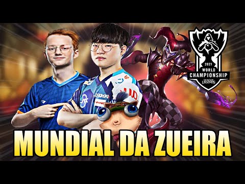 SHACO NO MUNDIAL E A PIOR JOGADA DA HISTÓRIA - MUNDIAL DA ZUEIRA