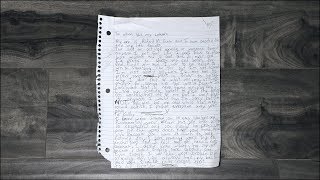 I Wrote A Song Using My Old Suicide Note