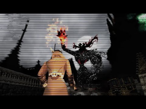 Bloodborne PSX - Cleric Beast Boss Fight