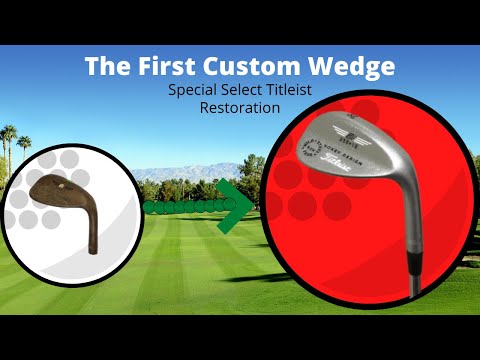 First Custom Select Wedge (TITLEIST VOKEY RESTORATION)