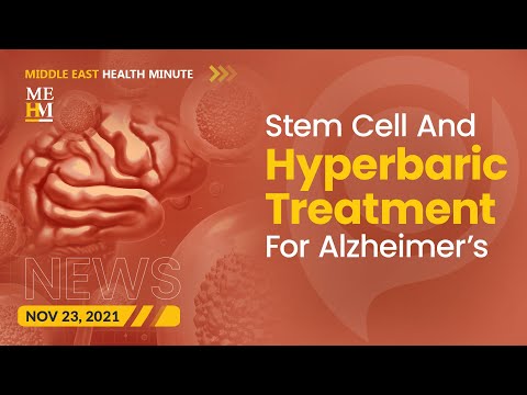 Stem Cell and Hyperbaric Treatment for Alzheimer’s, and More