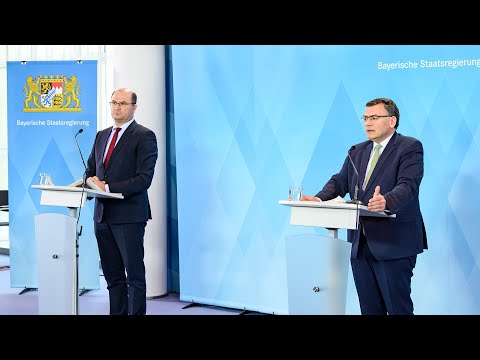 Video in Gebärdensprache: Pressekonferenz zu finanziellen Hilfen im Zuge der Corona-Krise - Bayern