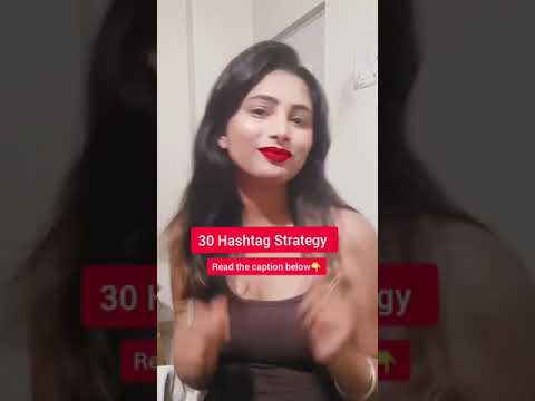 30 Hashtags Strategies For Instagram