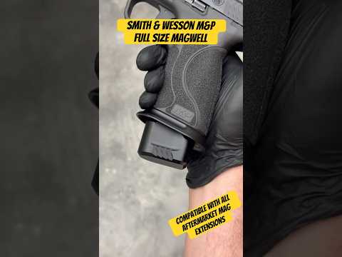 Magazine extension compatible Smith \u0026 Wesson M\u0026P magwell by Tyrant CNC #gun