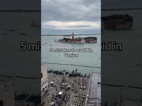 Venice, don’t make these mistakes #venice #venicetravelguide #travel #italy
