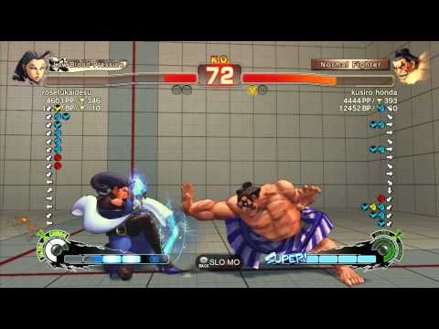 rosetukaidesu (Rose) vs kusiro (Honda) - SSF4 Arcade Edition Xbox Live Ranked Match