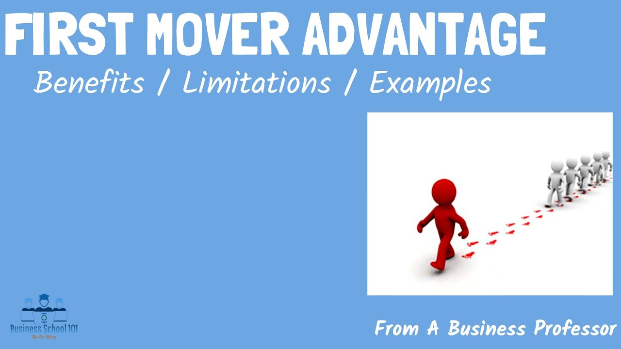 FIrst-Mover Advantages (With real world examples) | From A Business Professor