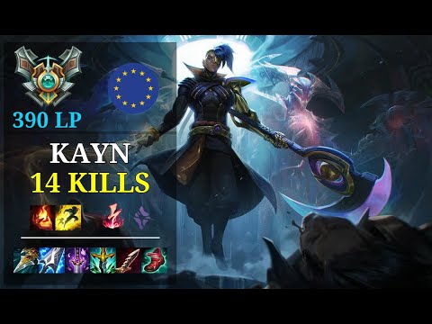 Kayn Mid vs Orianna - 14 kills - Lwuwrkwzw3Weywes EUW Grandmaster (390 LP) Patch 11.5