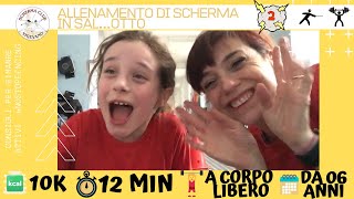 Allenamento in SALotto Nr. 2 - Scherma Club Vigevano
