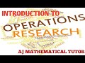 INTRODUCTION TO OPERATIONS RESEARCH Ajmathematicaltutor Operationsresearch 12thmaths