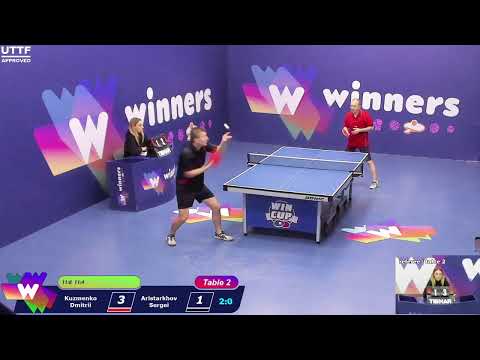 WINners CUP table 2  13.12 Kuzmenko Dmitrii - Aristarkhov Sergei   20:30