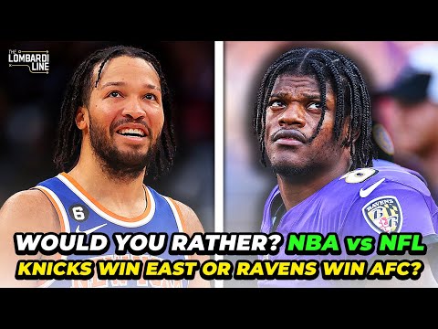 Michael Lombardi: WOULD YOU RATHER: NBA vs NFL! The Lombardi Line - MAY 12, 2024