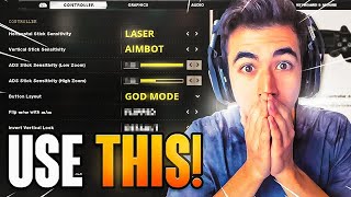 BEST SETTINGS that will IMPROVE YOUR AIM ASSIST in Cold War!