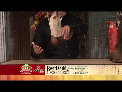 Review of Double H Men's Buckaroo Square Toe Tan & White Cowboy Work Boot DH3202