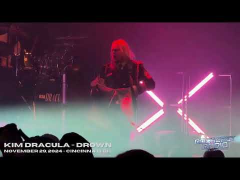 Kim Dracula performs "Drown" in Cincy on November 29, 2024