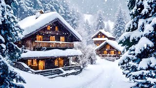 Heavy Snowfall In Grindelwald Village Switzerland🇨🇭 Winter Wonderland❄️4K