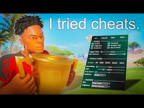 I Tried Fortnite CHEATS in To DESTROY Lobbys... 🎯 (INSANE)