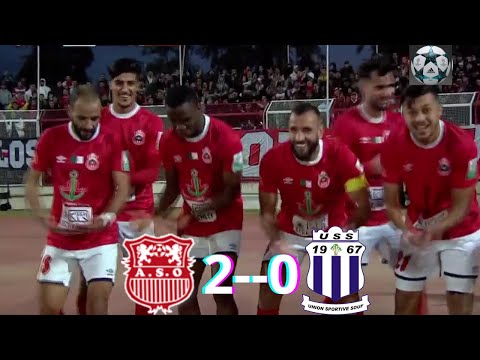 ASO VS US SOUF  (2-0), RÉSUMÉ DU MATCH.