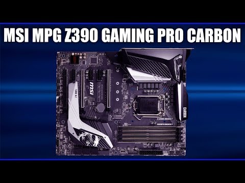 MSI MPG Z390 GAMING PRO CARBON