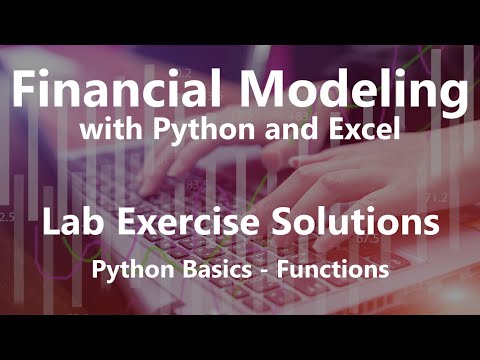 Python Basics Functions Lab Exercise Solutions
