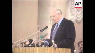 Russia - Gorbachev To Run In Presidential Election